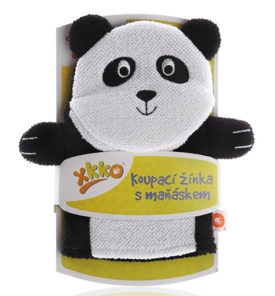 XKKO Utierka s bábkou Panda - biela
